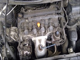 2015 HONDA CIVIC, GRAY, EX, 1.8L, AT.  A25085